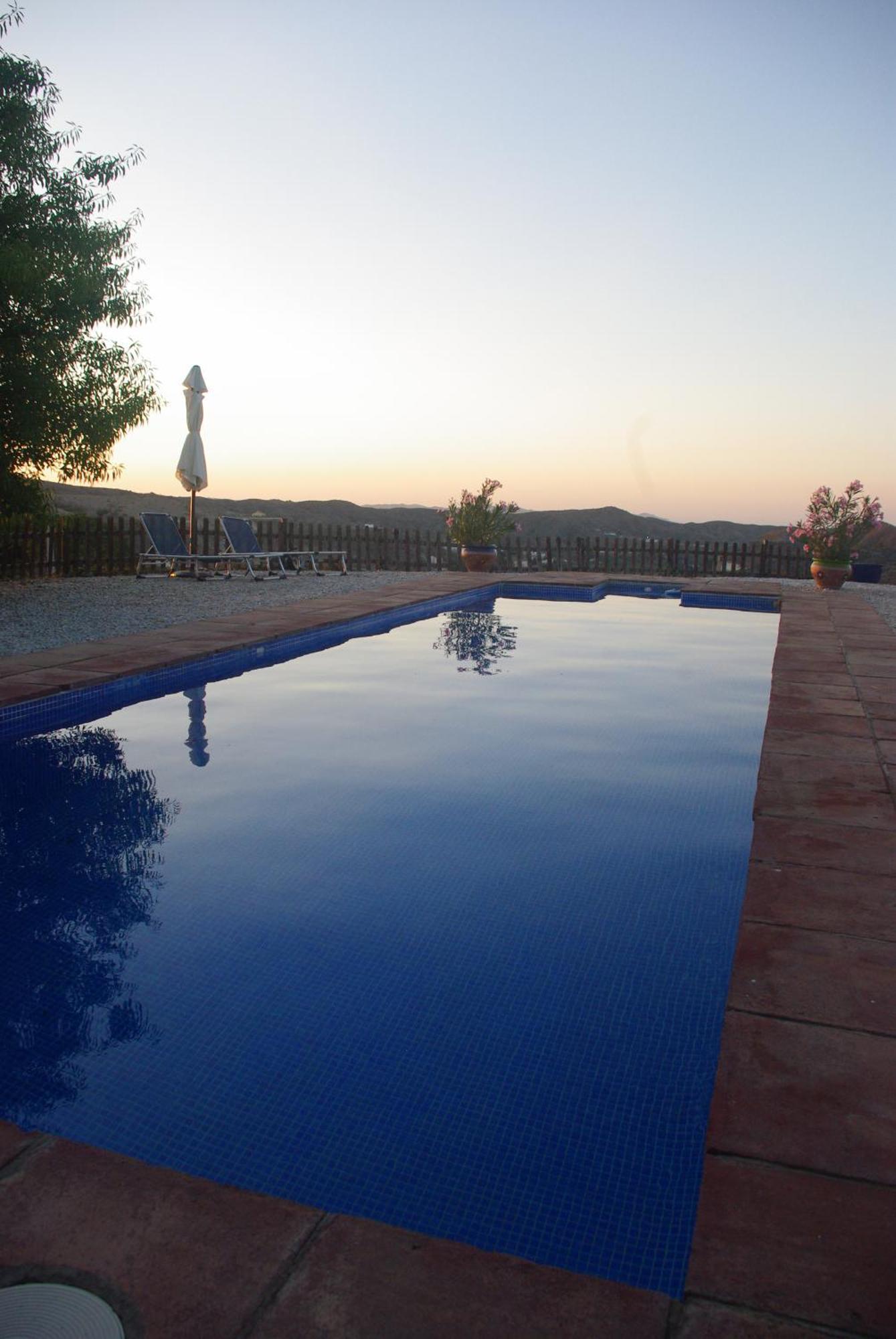 B&B Los Lujos Oria Buitenkant foto