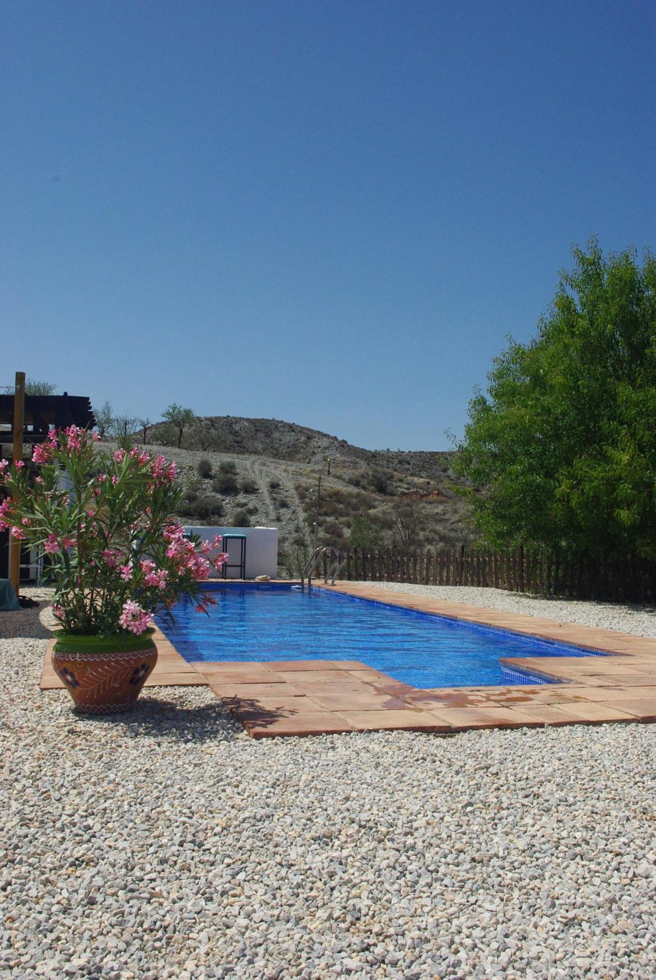 B&B Los Lujos Oria Buitenkant foto