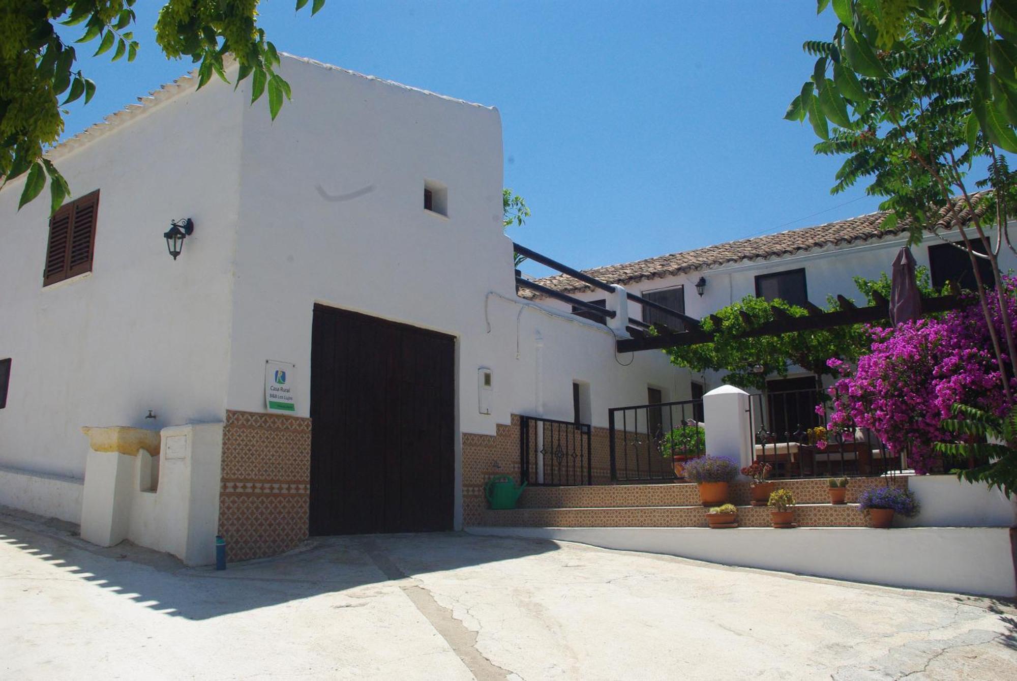B&B Los Lujos Oria Buitenkant foto